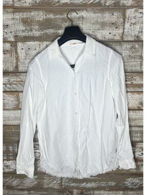 Mi Ami‎ womens white button up top fraid bottom S